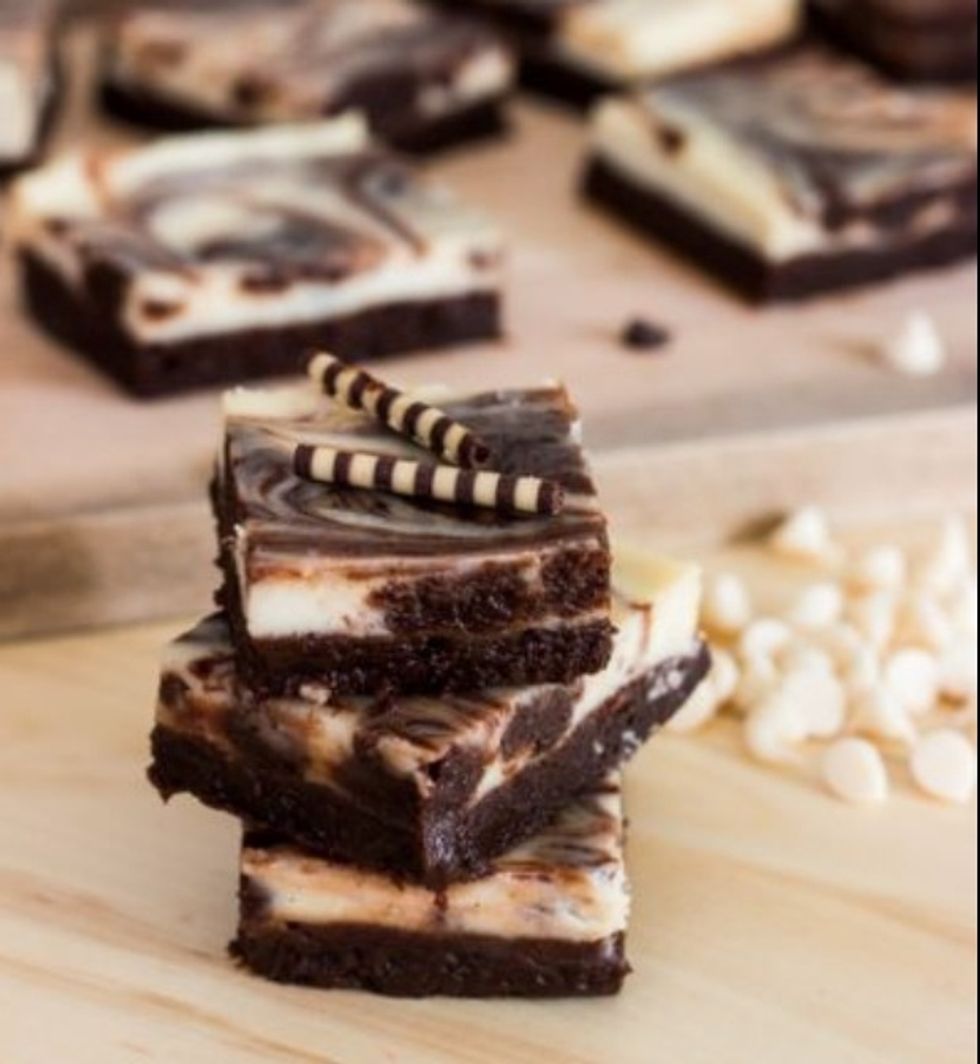 With a bit of the chocolate mix stick some chocolate sticks on top. Enjoy!!!