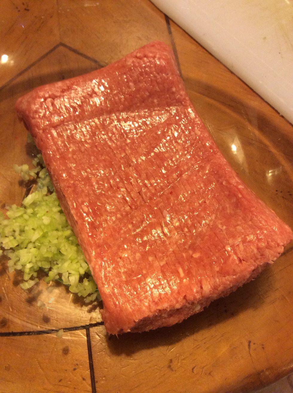 With ground turkey...