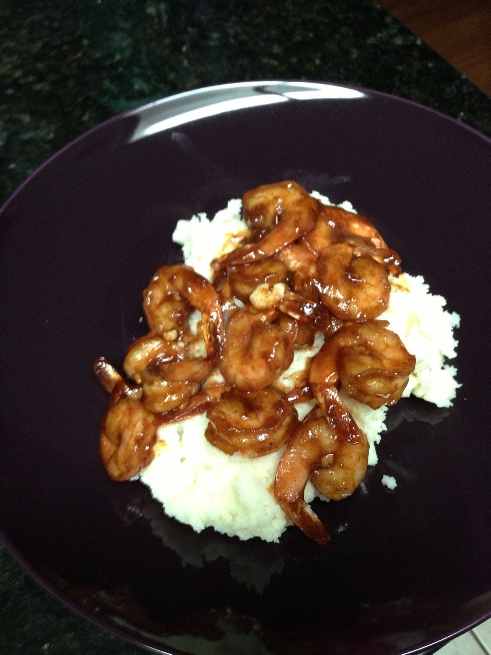 With Mash Potatoes (yum, Yum)