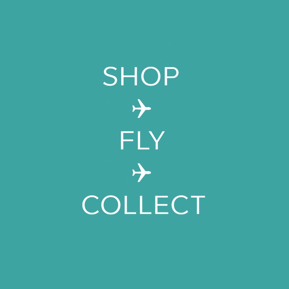 With our free Shop Fly Collect service, you can buy as much as you like and pick it up when you return to the airport (as long as you're travelling within the UK and EU).
