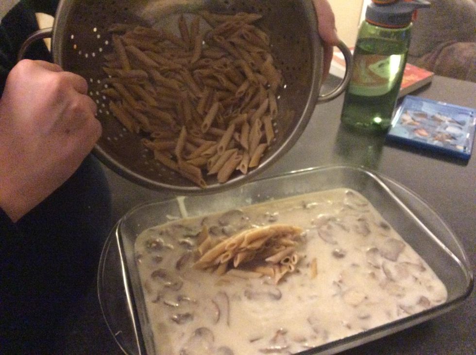 With pasta
