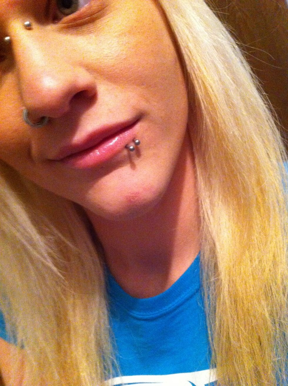 With primer & liquid foundation.