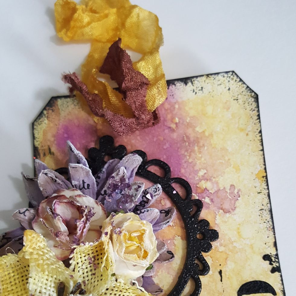 with seam binding added