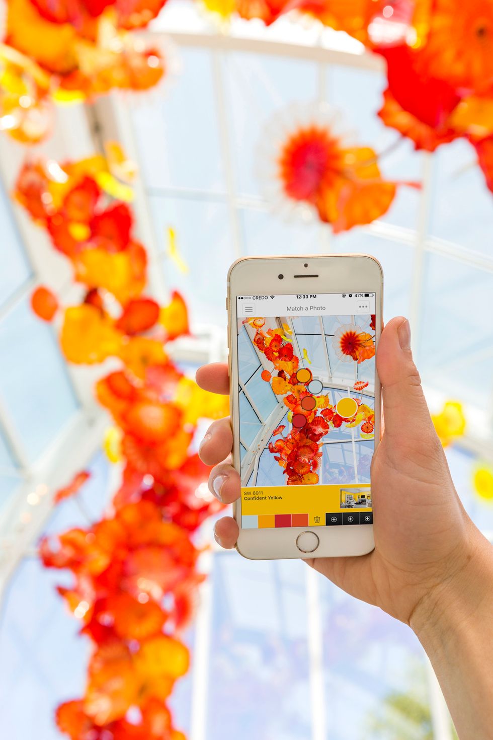 With the help of this app, we created the following color palettes from our Seattle travels. We even applied one to a kitchen renovation, which you can take a peek at toward the end of this post.