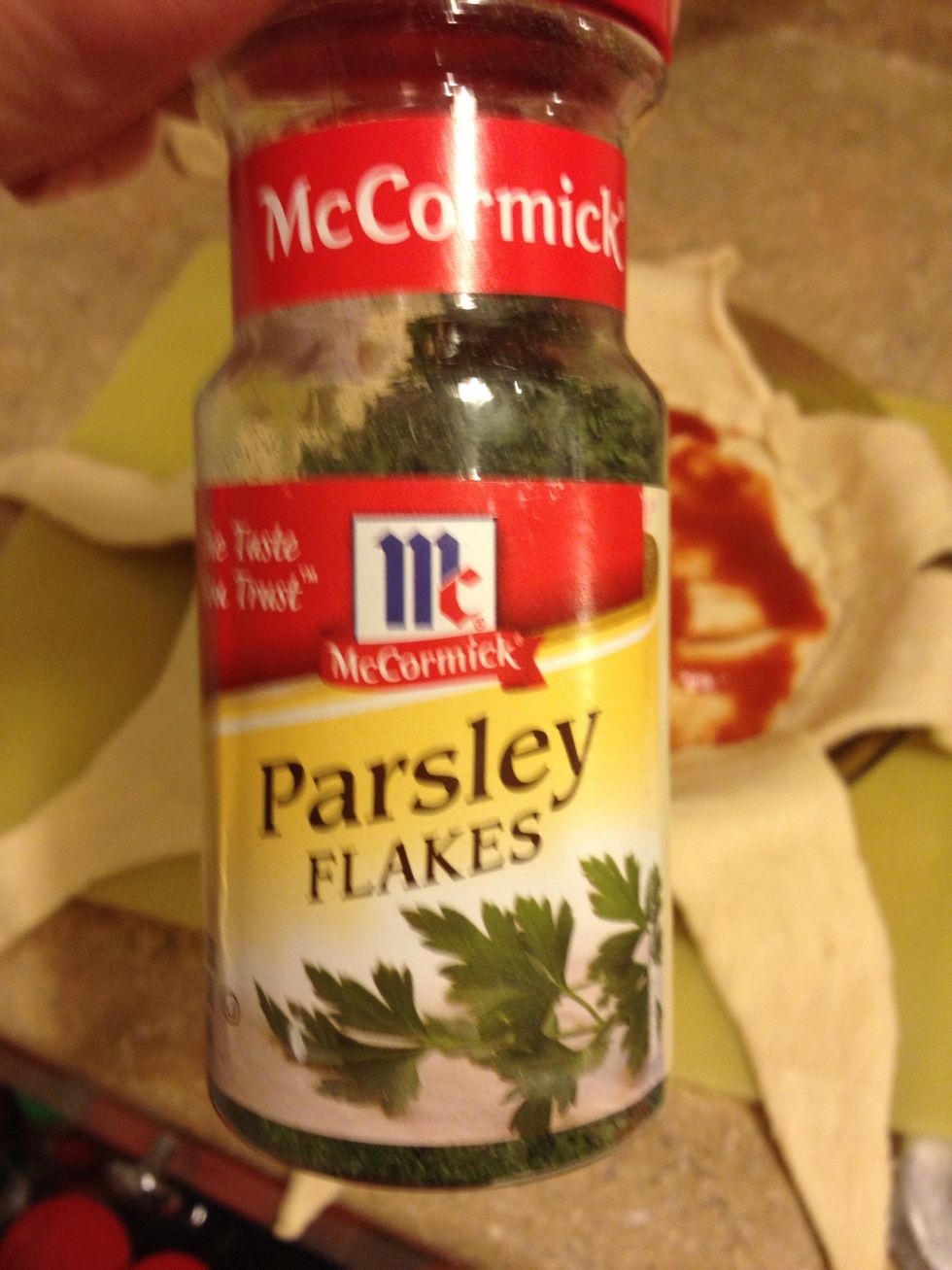 With two T of parsley