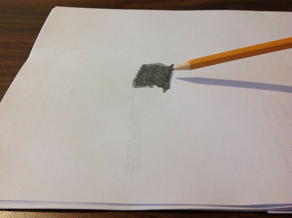 with your pencil scribble a block area