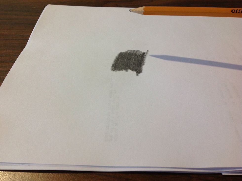 with your pencil scribble a block area