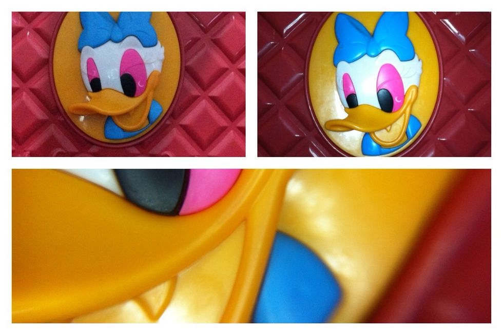 With zoom more detail, we can look detail of surface object looking more better because we can minimize shadow. Top left corner photo without O ring Led; Top right corner photo with O ring led