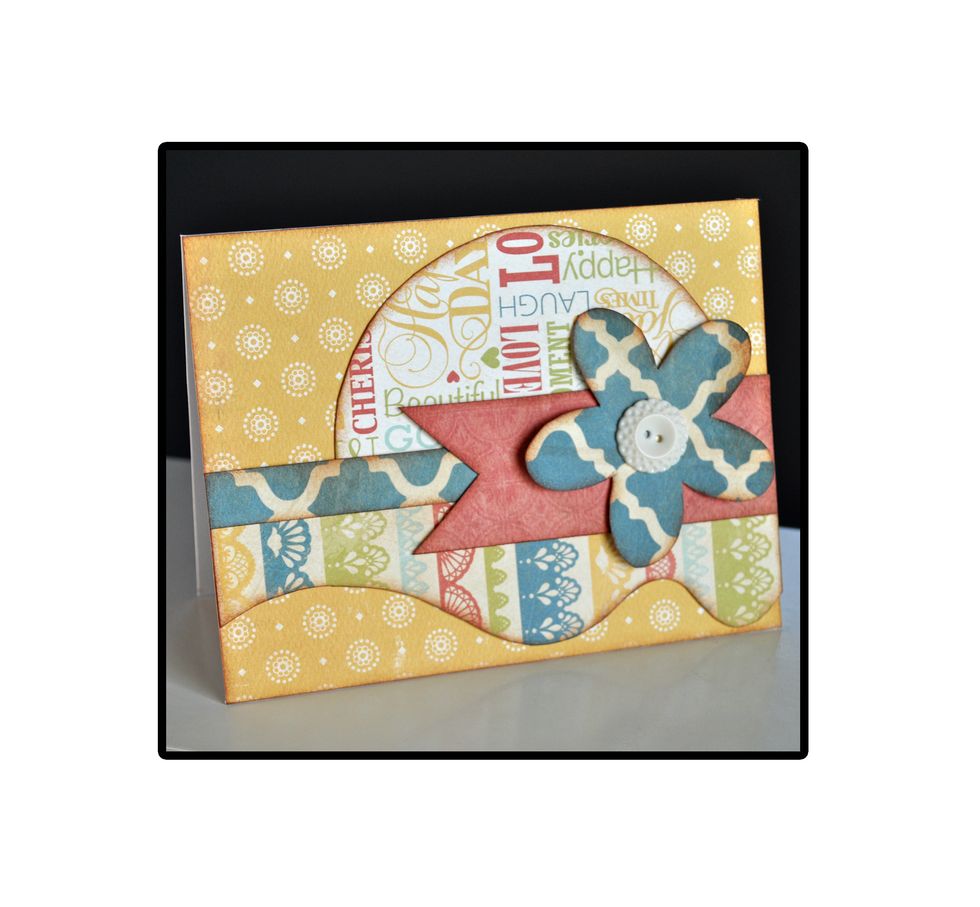 Within a short time, and for very little money, you will have a super cute card ready to give away!