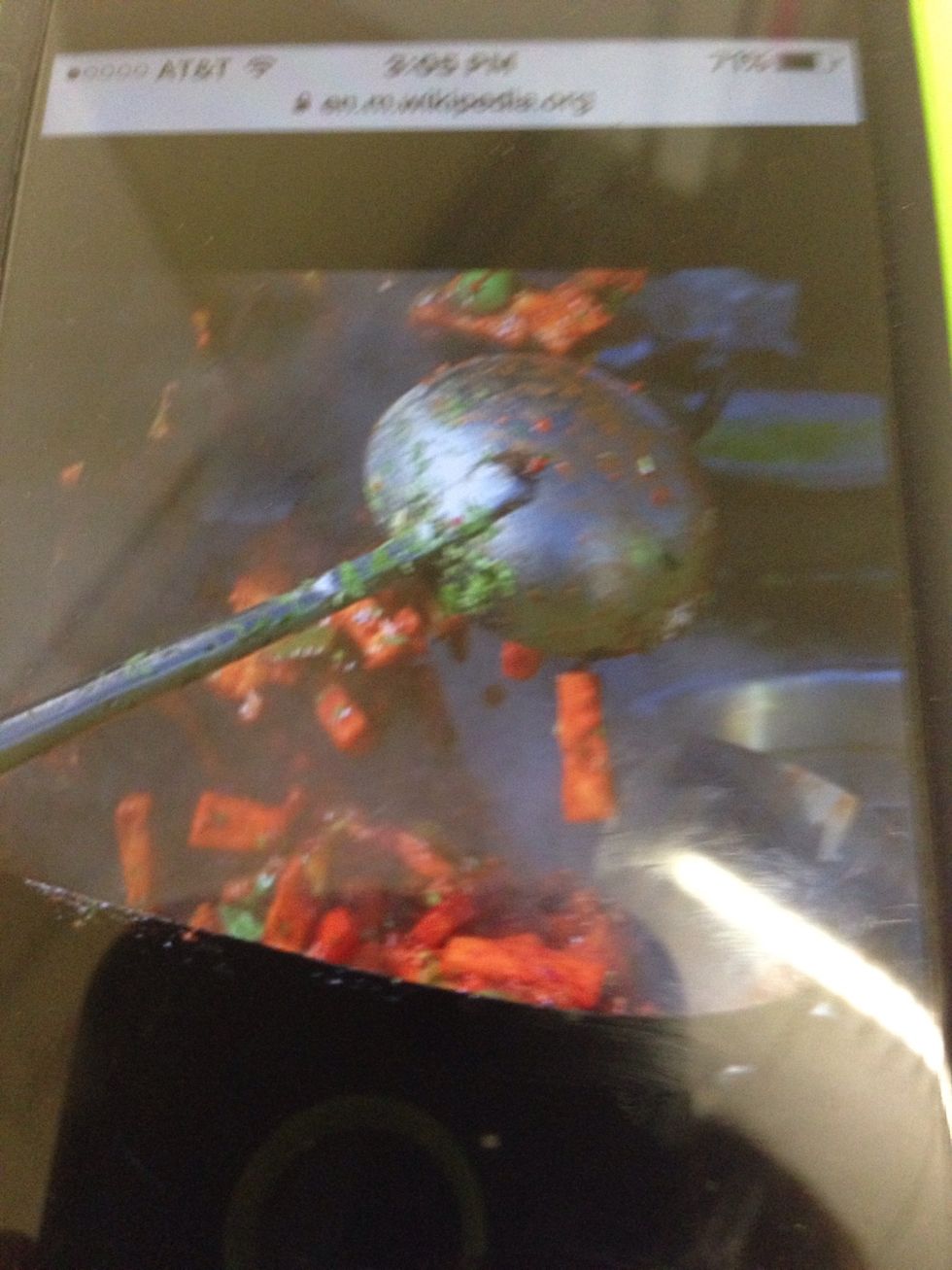 Wok  This is used for scooping ingredients  I can use this when I make tomato soup