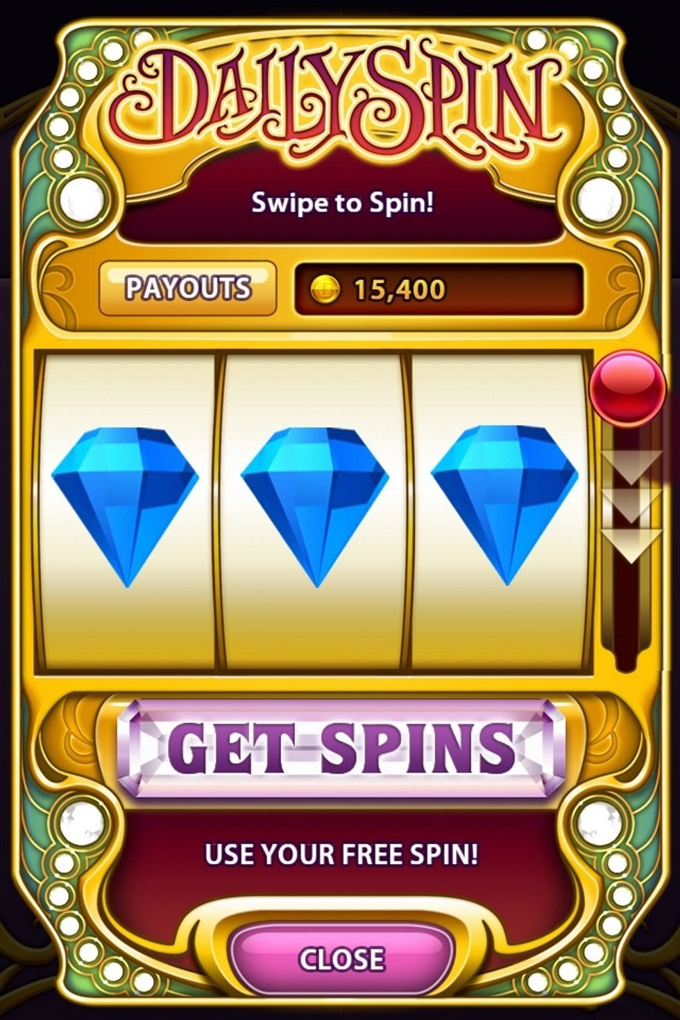 WOO! Free spin!