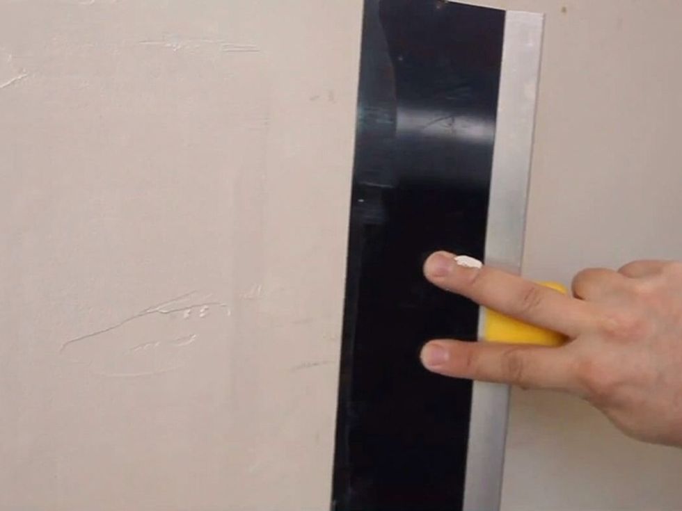 How to repair a large hole in drywall B+C Guides