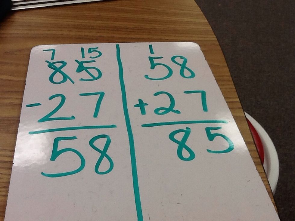Work the math problem and write your answer.