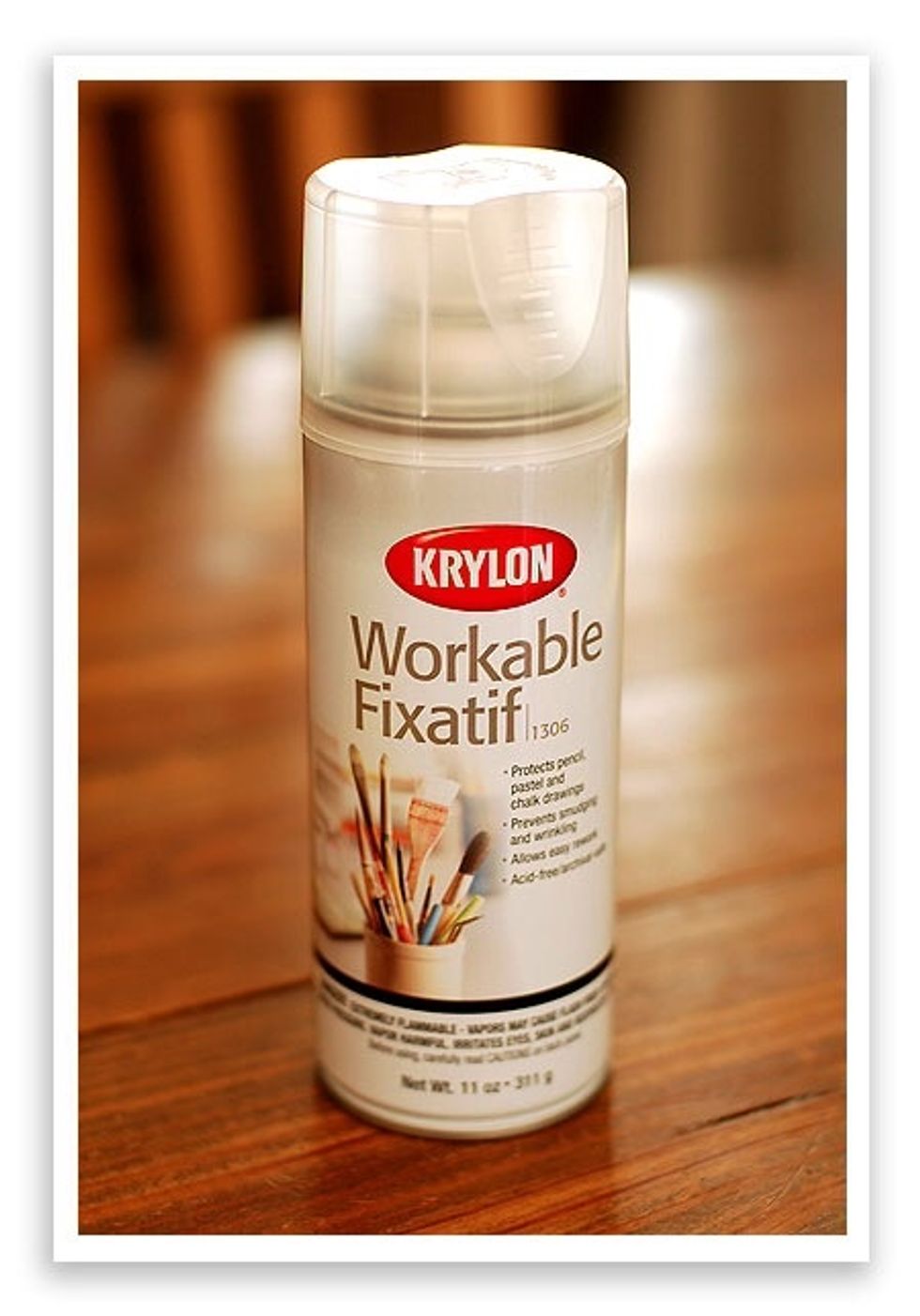 How to spray fix drawings B+C Guides