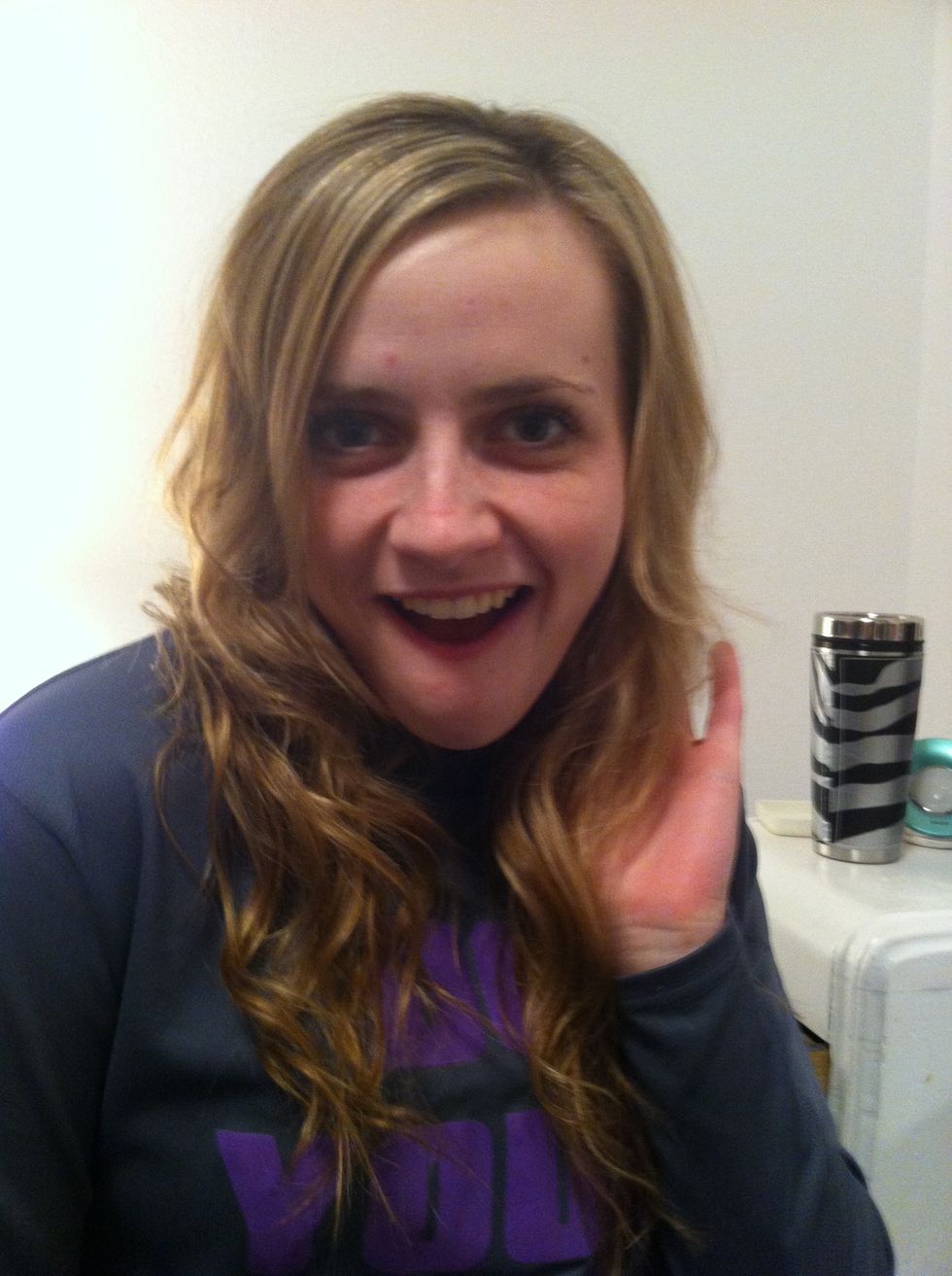 Wow! Look at that hair!