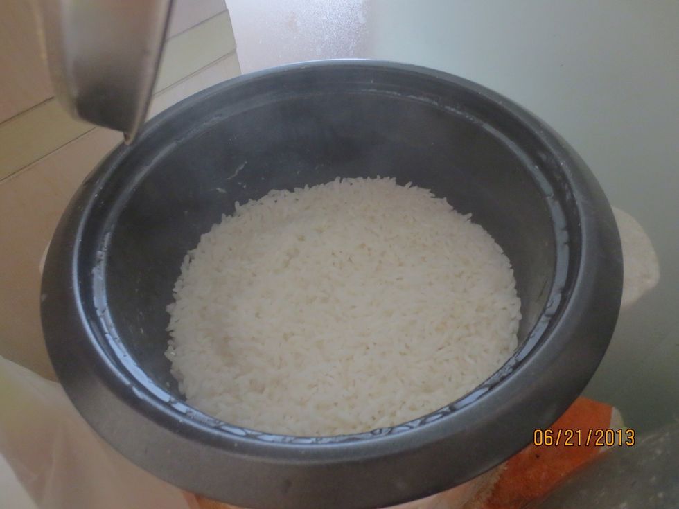 Wow rice is done!