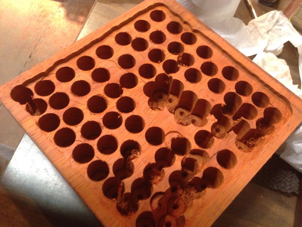 Wow thats a lot of holes.