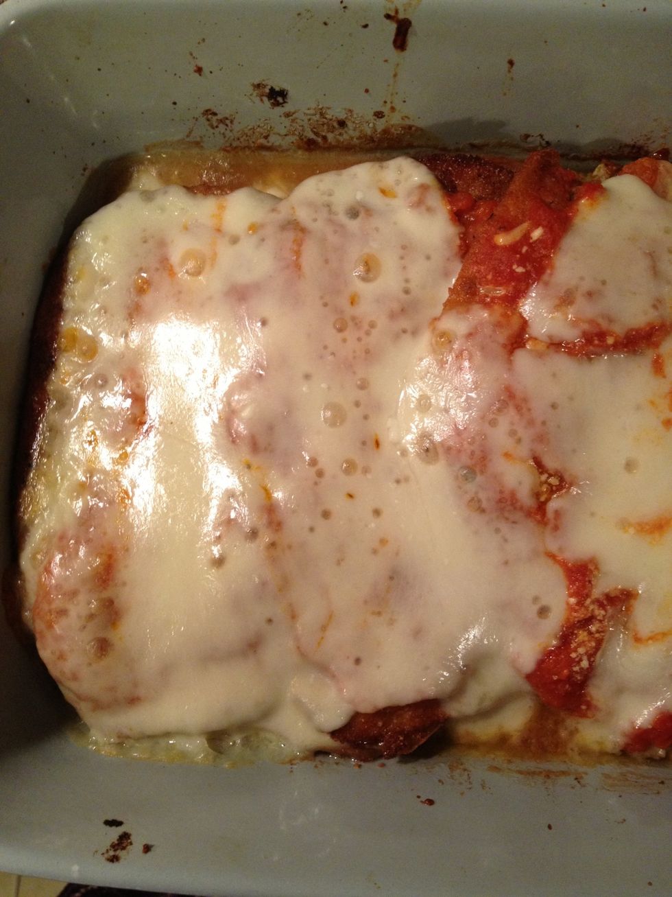Wow, there are  layers of flavors In this dish. Look at the cheese, just look at it.nomnom
