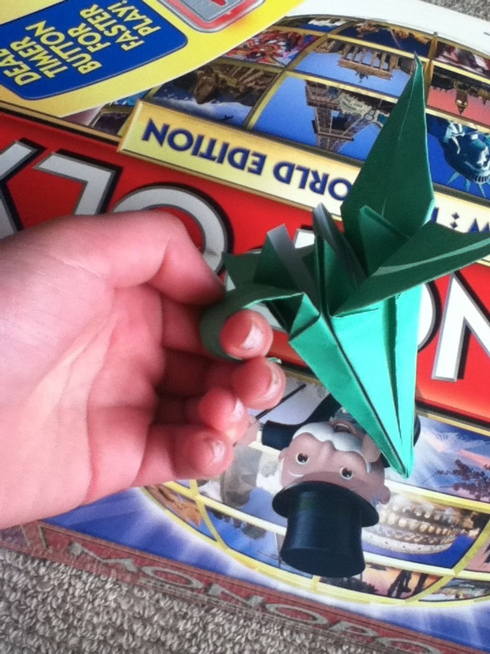 Wrap each petal around your finger to make it curved.