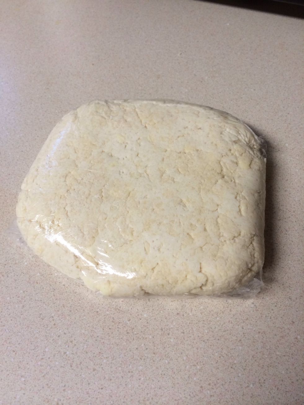 Wrap in cling wrap an stick in the fridge until the oven is done preheating