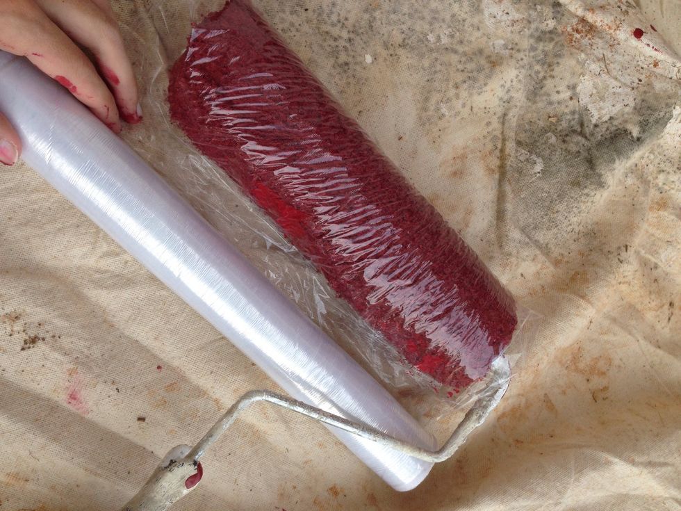 Wrap it around 3-4 times and cut it.