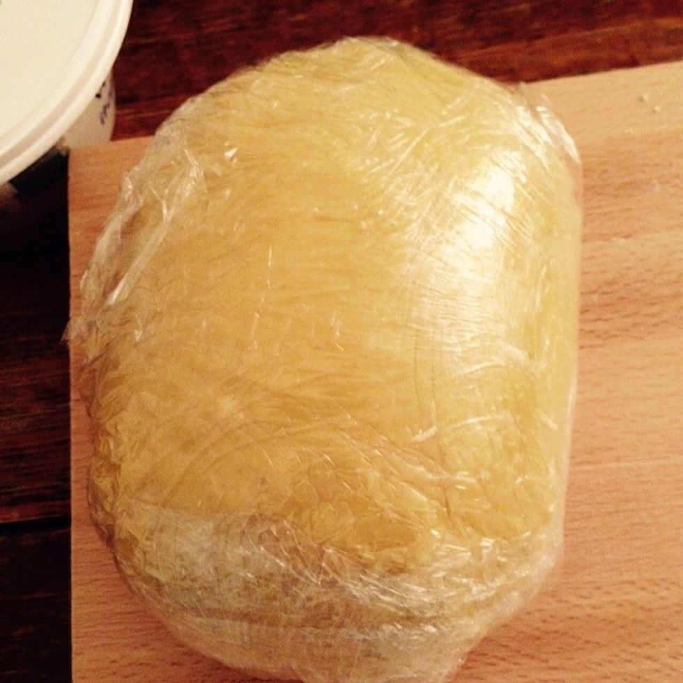 Wrap it in film and let it rest for 10-15min