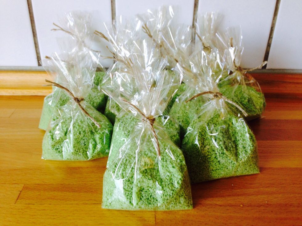 Wrap it in portion bags