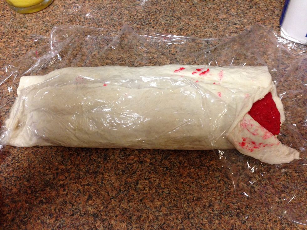Wrap it with dough