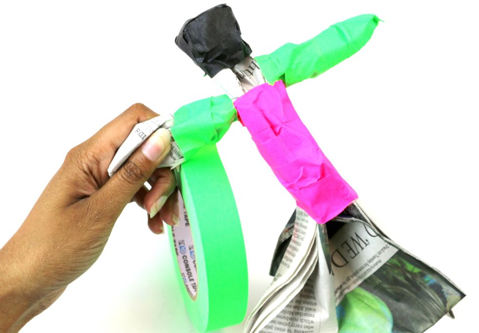 Wrap some tape around the other arm.