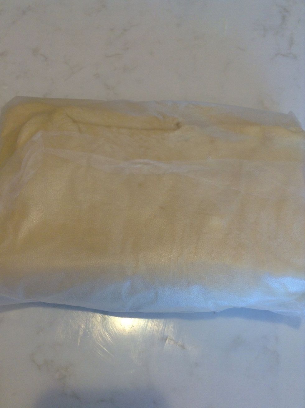 Wrap the dough and refrigerate it overnightThis helps it's flavor and is a term called proofing