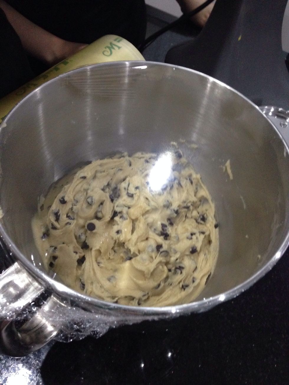 Wrap the mixture, and leave it for a night before baking