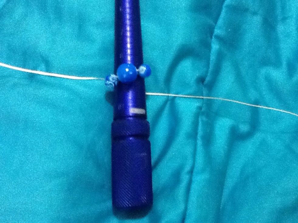 Wrap the wire around the ring mandrel