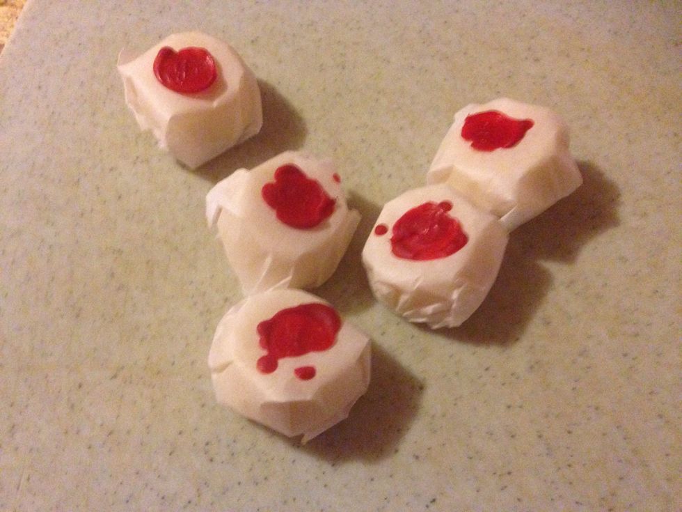 Wrap up in some parchment paper. Or keep in a soap dish. Lasts a lot longer than the liquid lotion. Also all the ingredients are natural and you know what is in it.