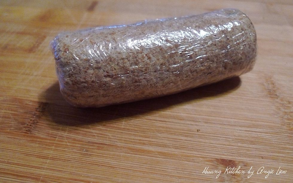 Wrap with cling wrap and chill in refrigerator until needed.