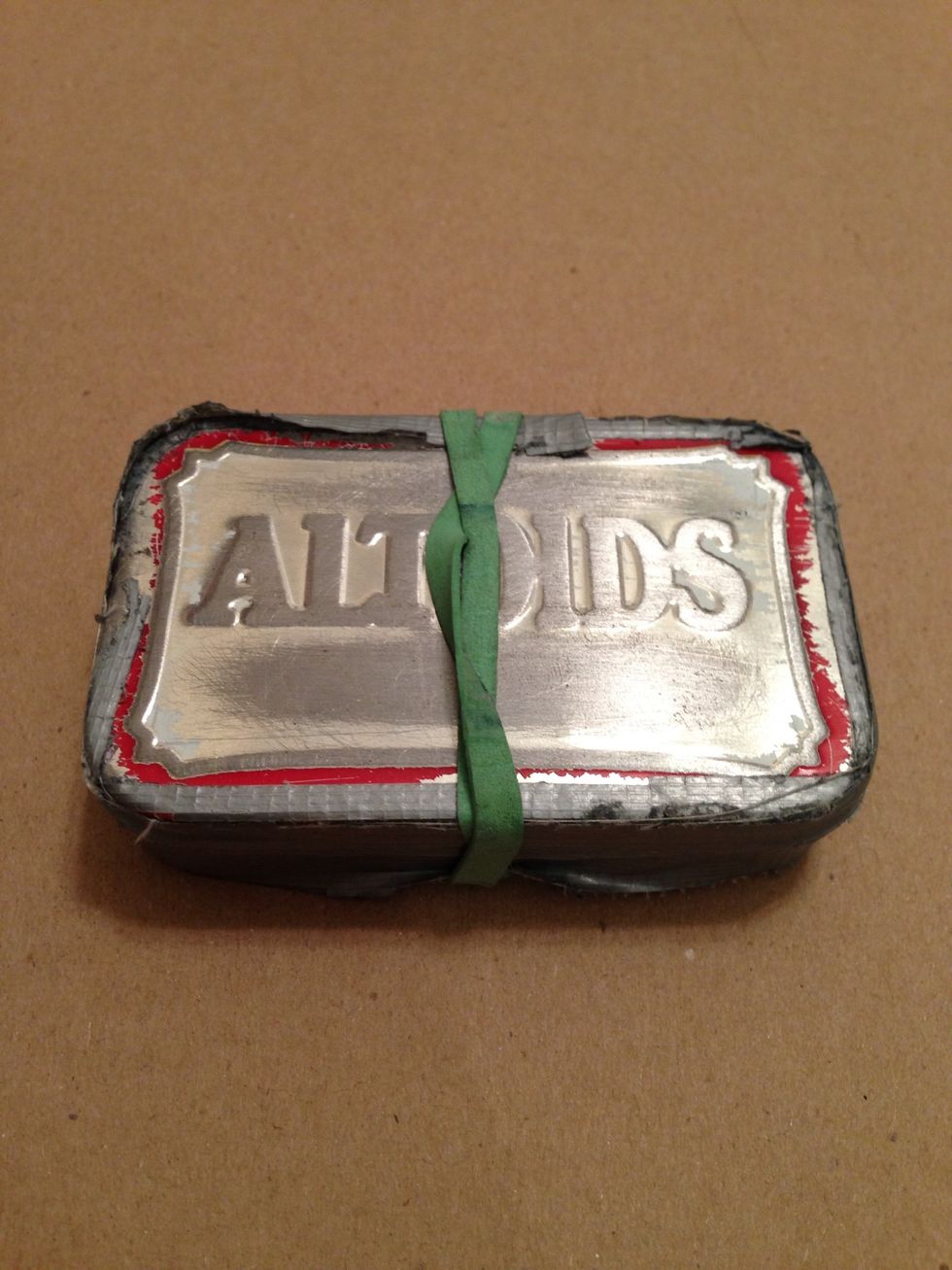 Wrap with duct tape to make water proof and place tuner band for extra security