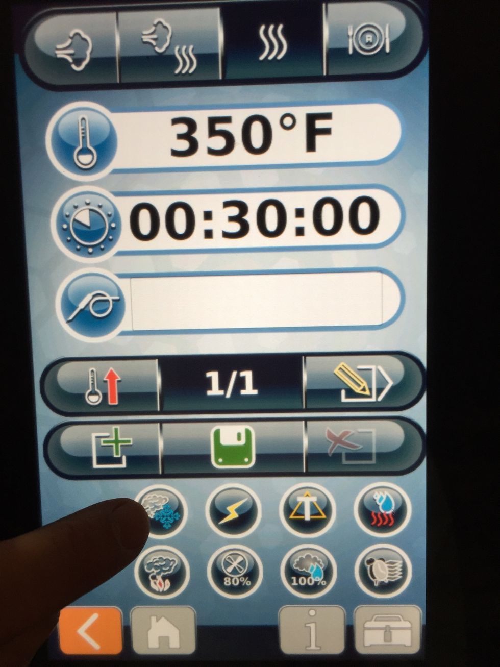 Write a recipe with these steps. Press the cold smoke button on the first step. This keeps the pork from cooking during the first step.