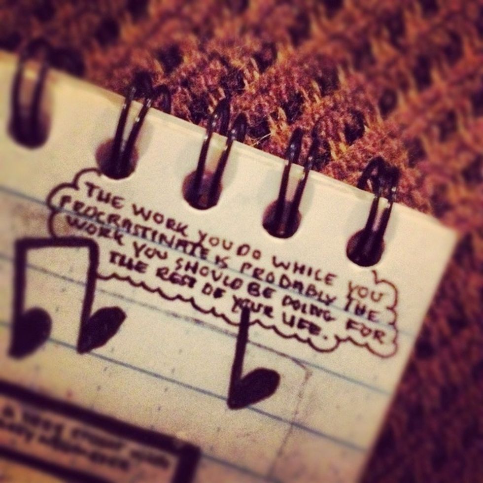 Write a thought of the day to mull over as you go about your life.
