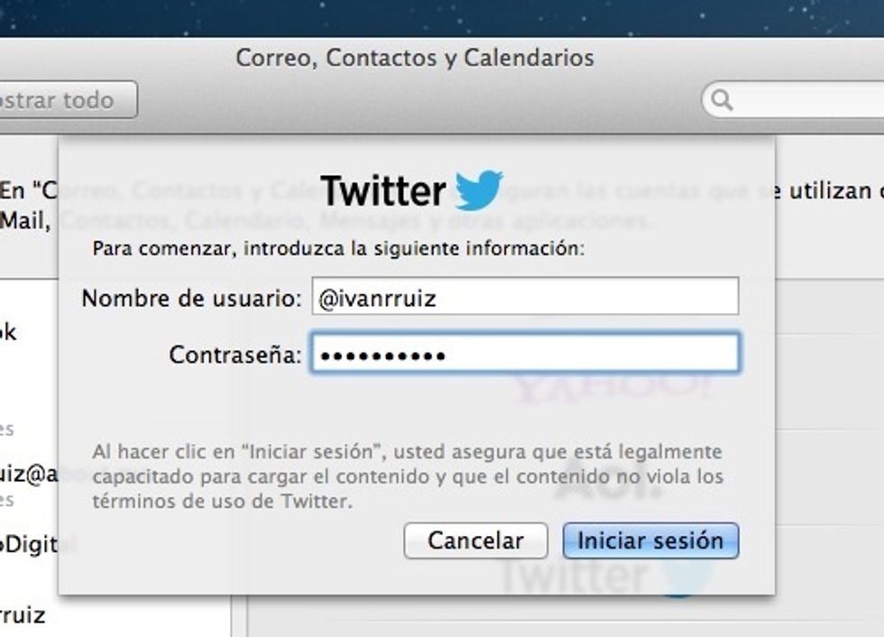 Write your username and password and click on "log in" or press "enter". Espa\u00f1ol: escribe tu usuario y contrase\u00f1a y da clic en "iniciar sesi\u00f3n" o presiona "enter".