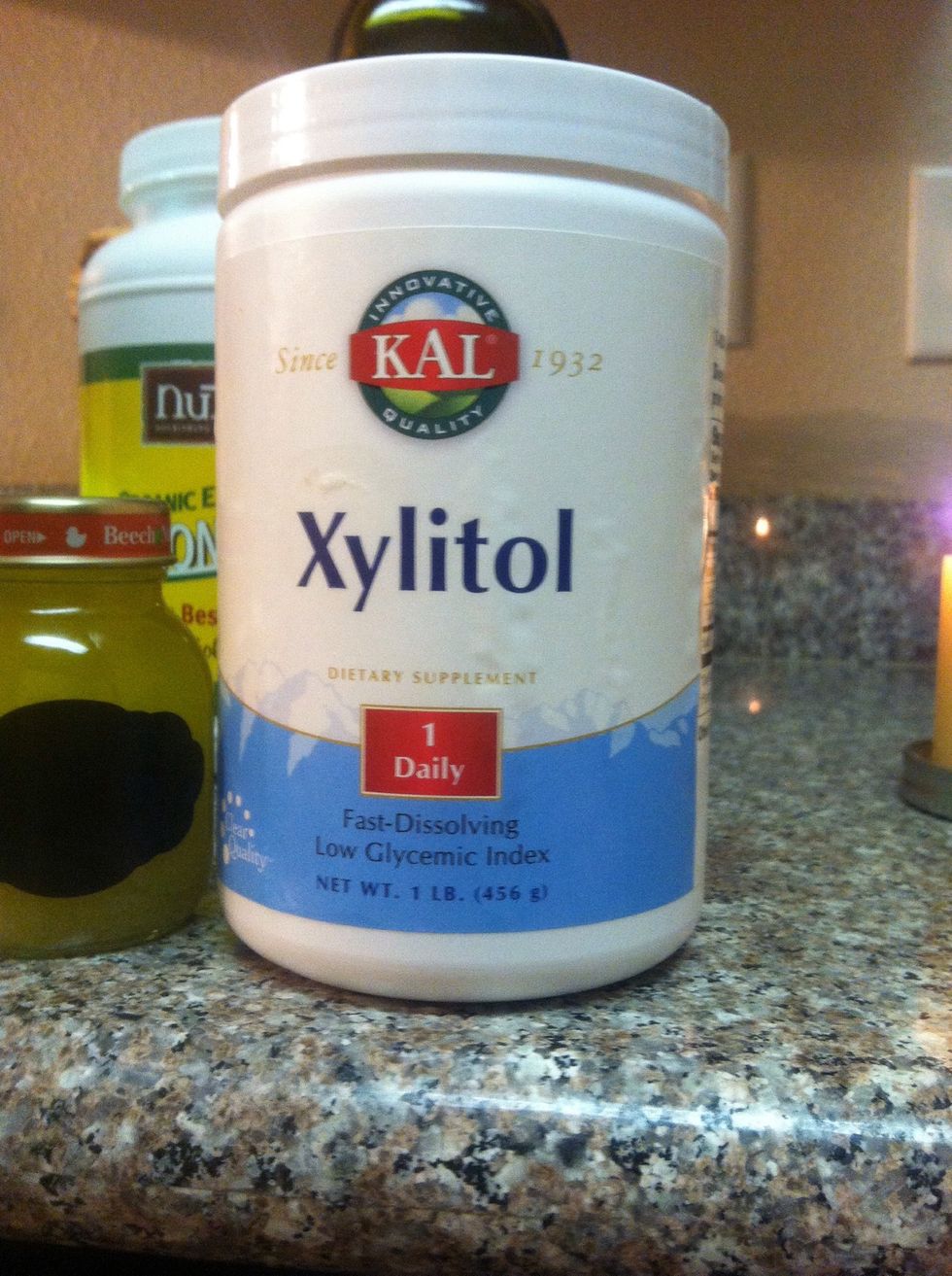 Xylitol is great for mouth health. One of the greatest benefits is a healthy mouth ph. I encourage you to read more online. In this recipe the sweet taste will offset the baking soda and salt.