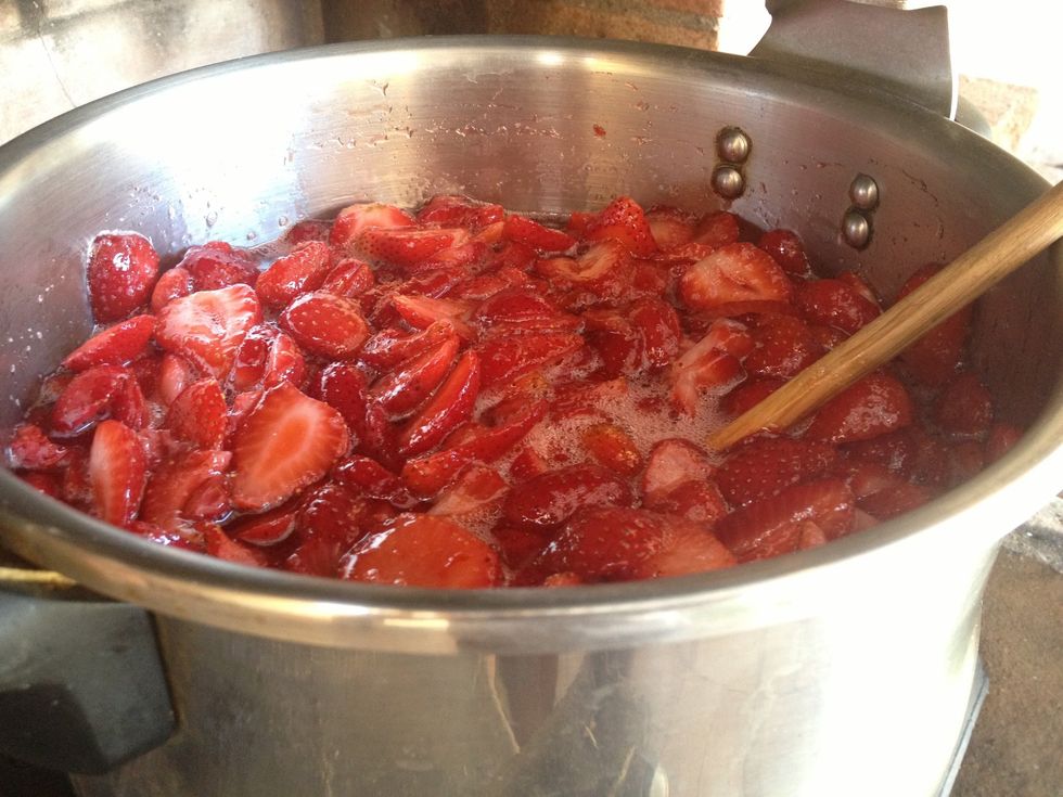 Y revolver durante una hora y media