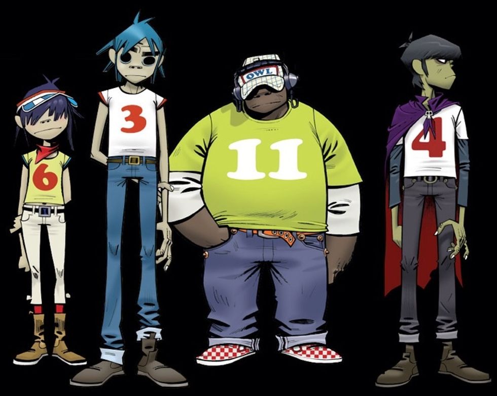 Yay!! The gorillaz!!! XD