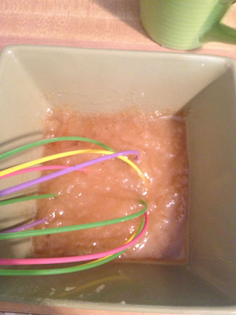 Yeah, look at that... Deliciousness.. Yeah.. It tastes good! Try it!