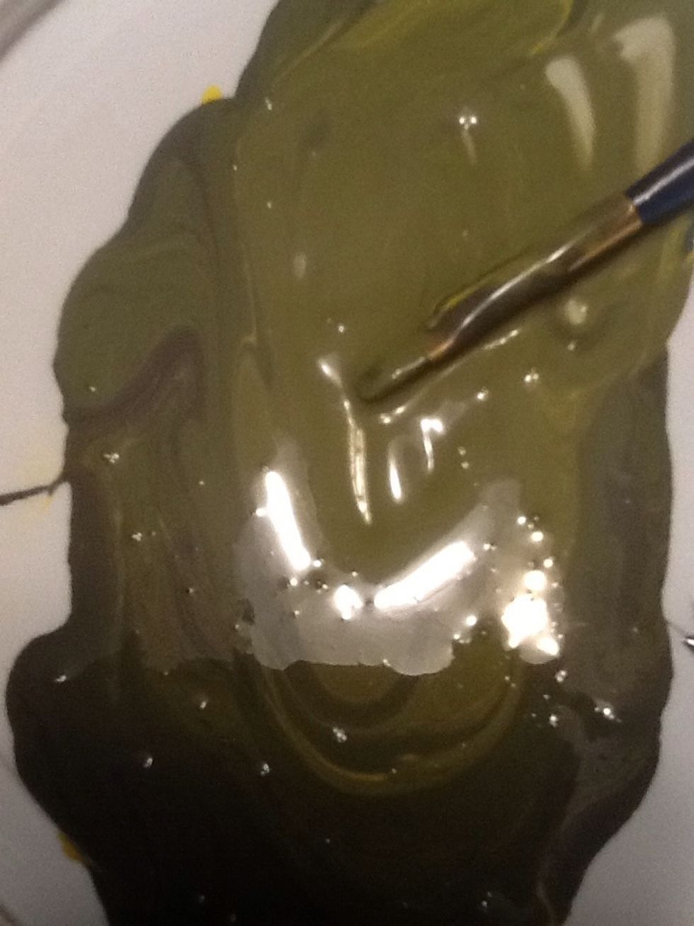 Yellow and blue to make green. THE END