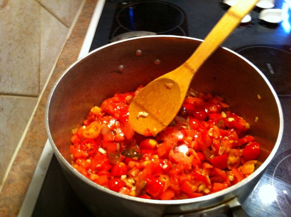 Yes that white circle is the salt you guessed it