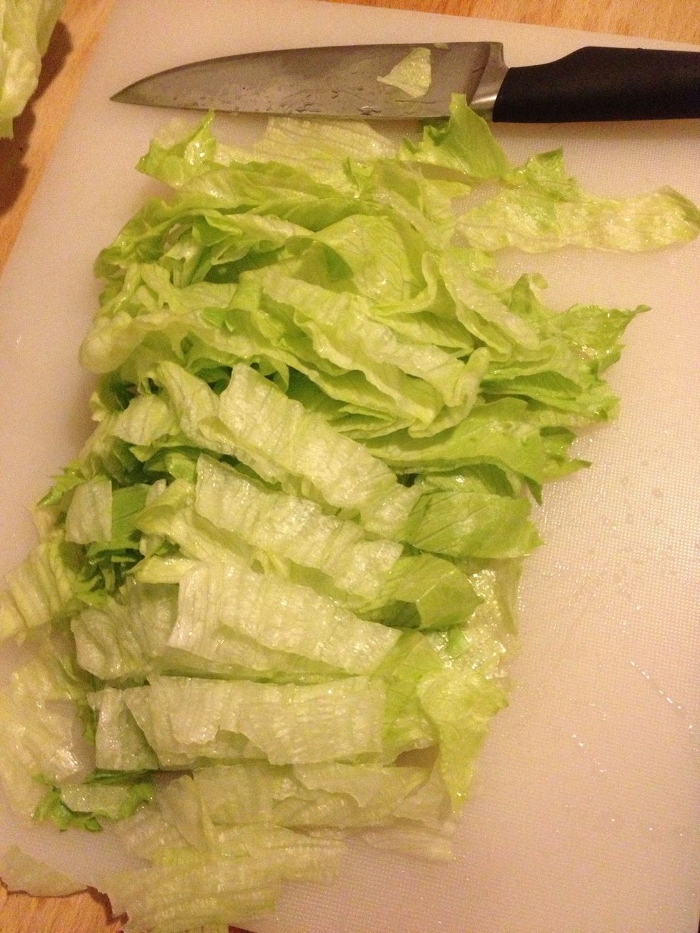 yes, you could just tear the pieces but I find this easier to fork up... and just plain tastier.