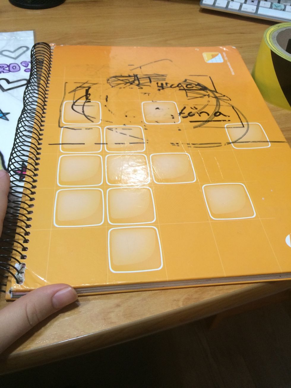 Yo need an old notebook that you don't like!!!!