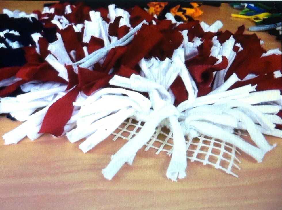 You also need to be aware that this takes way, way more tshirt strips than you might think.