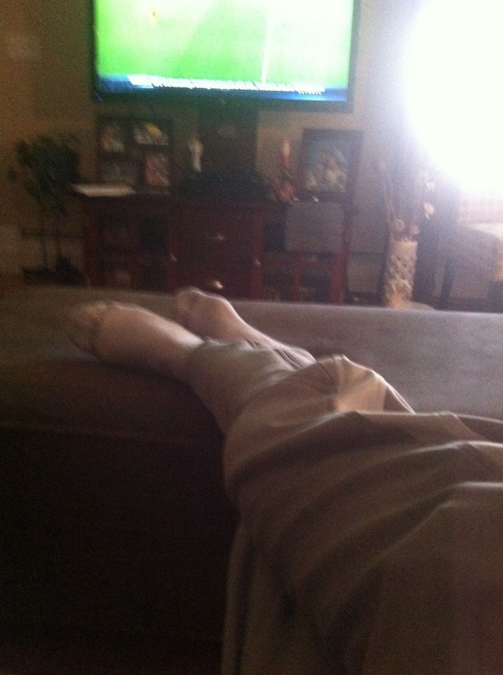 You are allowed to be on your right side as well