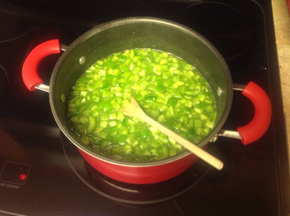 You are almost done! It smells delicious!