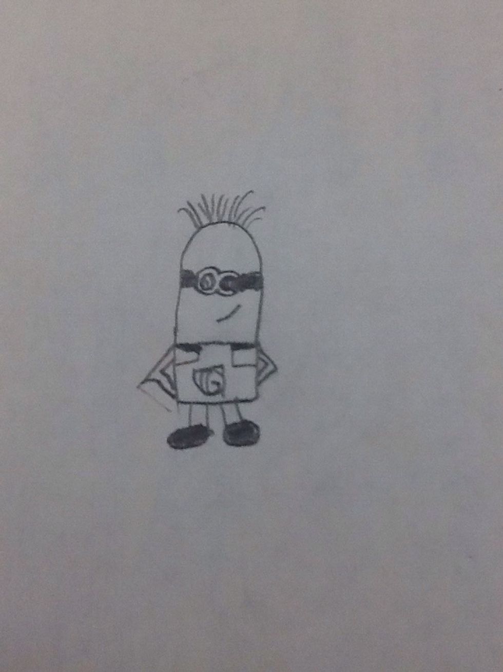 You are finished. If u would like you can add more detail to the overals.